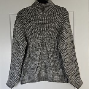 Topshop Gray Knit Sweater
